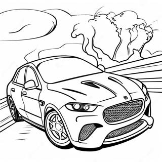 Fast Trackhawk Racing Coloring Page 68363-56367