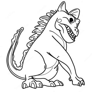 Chupacabra Coloring Page 68372-56382