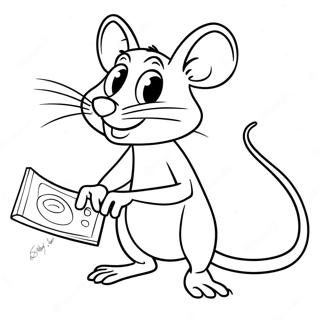 Roddy The Rat Flushed Away Coloring Page 68403-56418