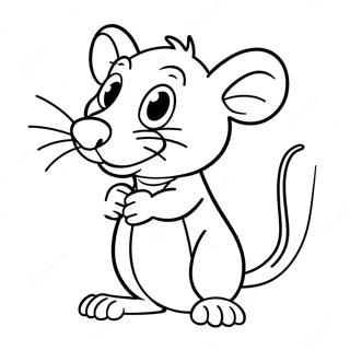 Roddy The Rat Flushed Away Coloring Page 68403-56419