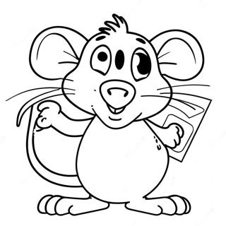 Roddy The Rat Flushed Away Coloring Page 68403-56420