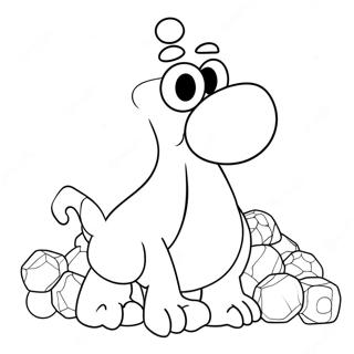 Q*bert Coloring Pages