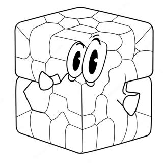 Q Bert Coloring Page 68412-56411