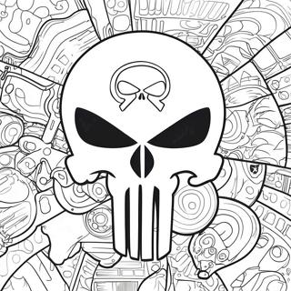 Punisher Coloring Pages