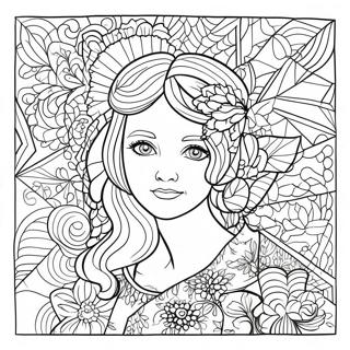 Sweet Clara And Thedom Quilt Coloring Page 68442-56438