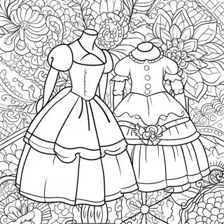 Sweet Clara And Thedom Quilt Coloring Page 68442-56439