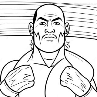 Wwe Coloring Page 6844-5561