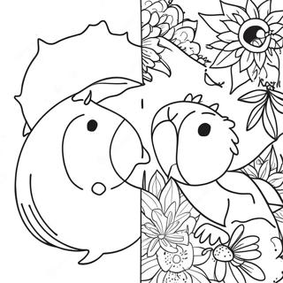 Opposites Coloring Page 68462-56450