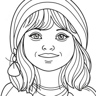 Mia Coloring Pages