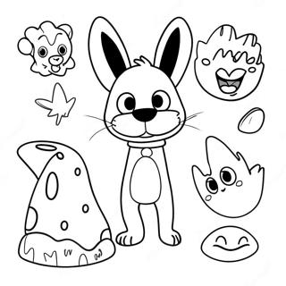 Kidadl Fun Animals Coloring Page 68603-56569