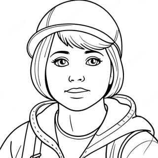 Tomboy Coloring Pages