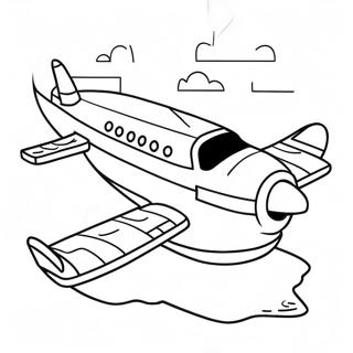 Lego Airplane Coloring Page 68652-56606