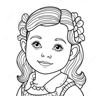 Zoe Coloring Page 68672-56626