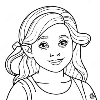 Zoe Coloring Page 68672-56628