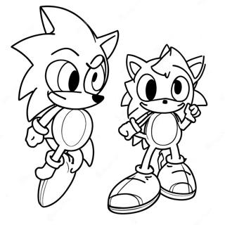 Darkspine Sonic In Action Coloring Page 68744-56673