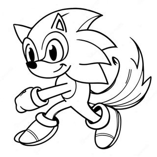 Darkspine Sonic In Action Coloring Page 68744-56674