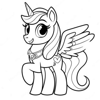 Princess Cadance Coloring Page 68753-56679