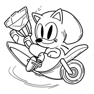 Sonic Riders Coloring Page 68763-56682