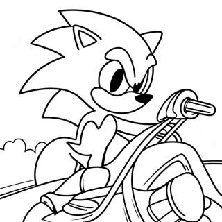 Sonic Riders Coloring Page 68763-56683