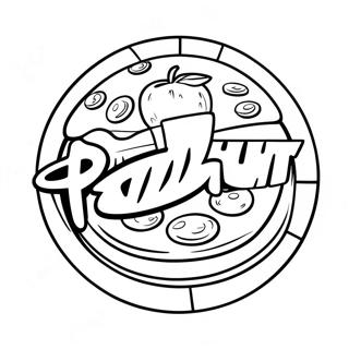 Pizza Hut Logo Coloring Page 68773-56694