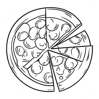 Delicious Pizza Hut Slice Coloring Page 68774-56697