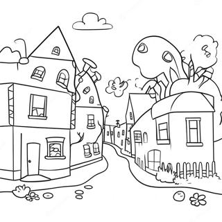 Rhyme Time Town Coloring Page 68783-56703