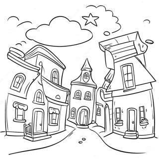 Rhyme Time Town Coloring Page 68783-56704