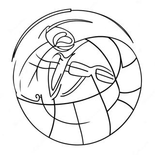 Nba Logo Coloring Page 6884-5596