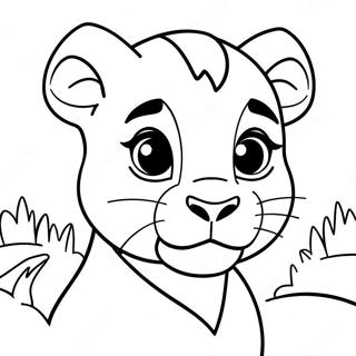 Nala Lion King Coloring Page 68863-56763