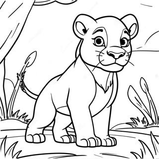 Nala Lion King Coloring Page 68863-56764