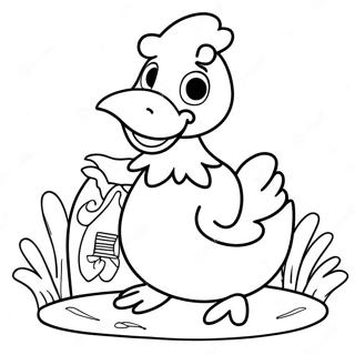 Mother Goose Coloring Page 68893-56792