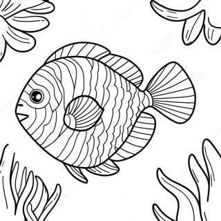 Colorful Bahamas Tropical Fish Coloring Page 68944-56835