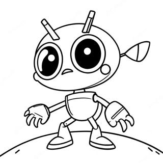 Invader Zim Coloring Page 6894-5602