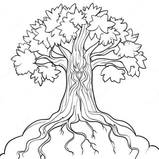 Jesse Tree Coloring Page 68953-56839