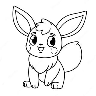 Eevee Christmas Coloring Page 68963-56846