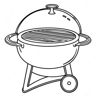 Grill Coloring Page 68983-56871