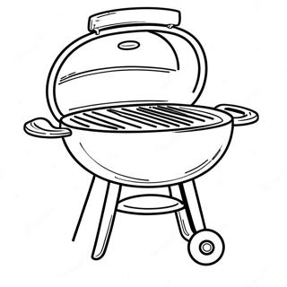 Grill Coloring Page 68983-56872