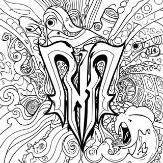 Monster Energy Logo Coloring Page 69033-56931