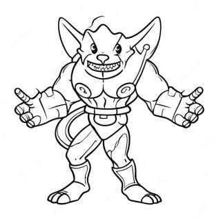 Vexx Character In Action Coloring Page 69054-56909