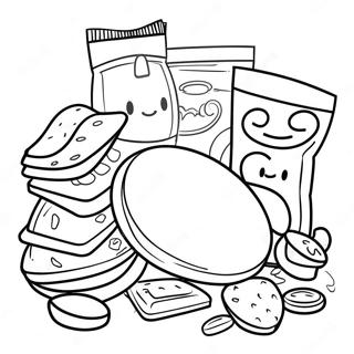 Chips Coloring Page 69063-56919