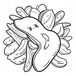 Crunchy Potato Chips Coloring Page 69064-56927