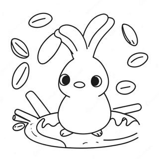 Peeps Outline Coloring Pages