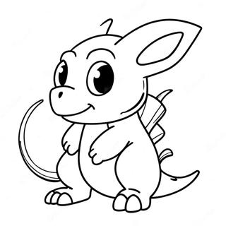 Cubone Coloring Page 69083-56951