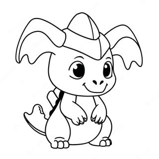 Cubone Wearing A Bone Helmet Coloring Page 69084-56955