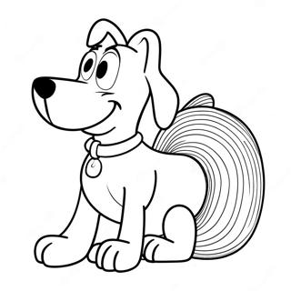 Slinky Dog Coloring Pages