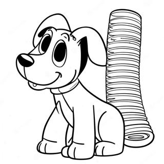 Slinky Dog Coloring Page 69093-56958