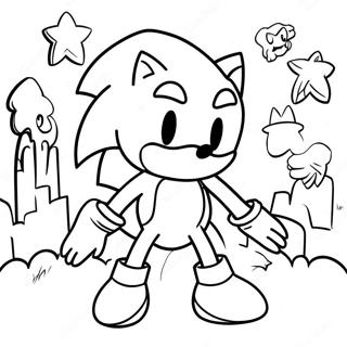 Sonic Among Us Coloring Page 69123-56971