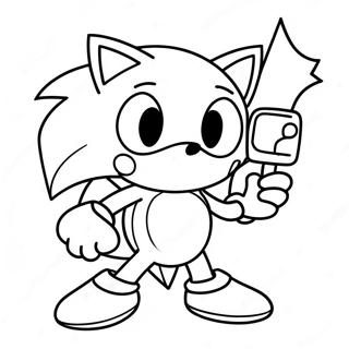 Sonic Among Us Coloring Page 69123-56972