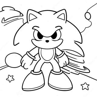 Sonic Among Us Character In Space Coloring Page 69124-56978