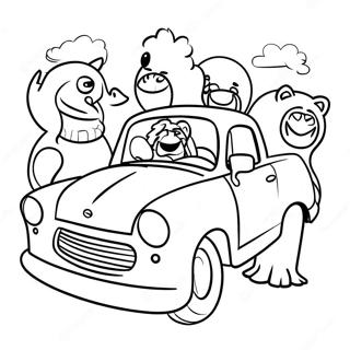 Chase With Friends Coloring Page 69134-56990